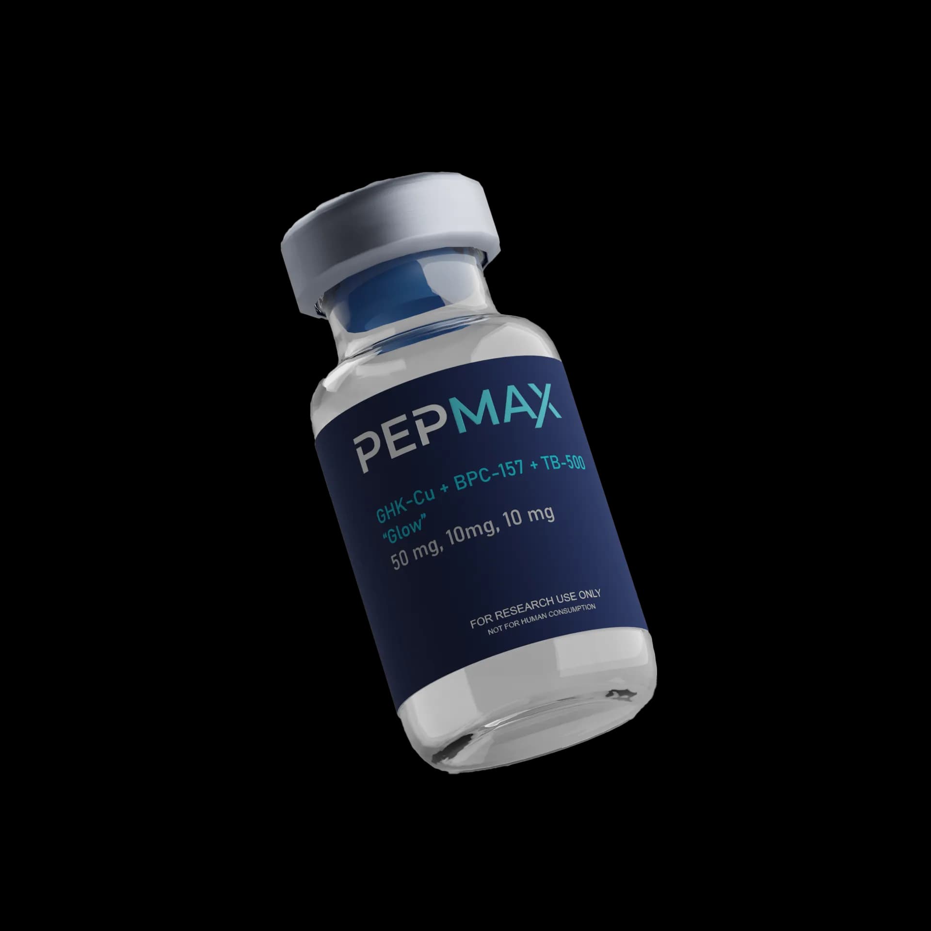 GHK-Cu + BPC-157 + TB-500 "Glow"